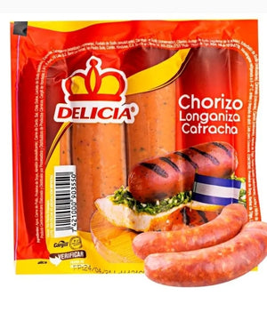 Chorizo Delicia Longaniza Catracha- 15 Oz