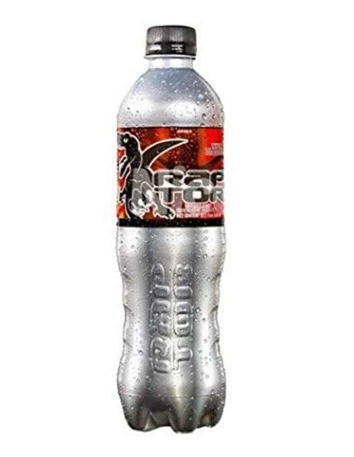 Raptor Bebida energética con sabor a ponche de frutas espumosas 20.3 fl oz 