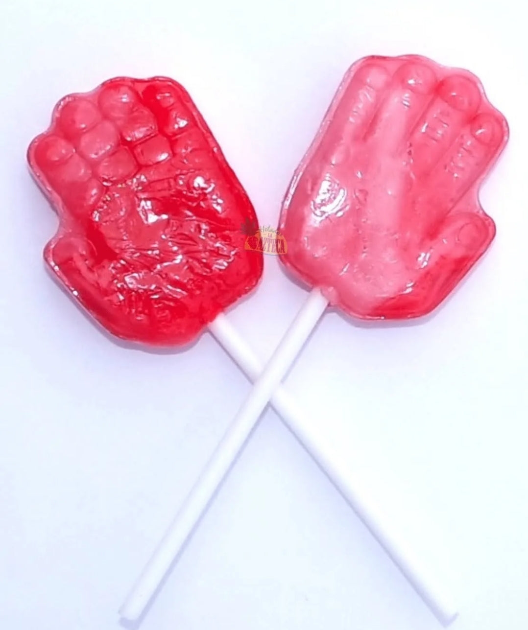 Manita De La Suerte Strawberry and Cherry Lollipop