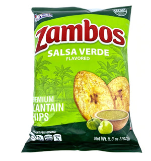 Salsa Verde Plantain Chips 5.3 oz
