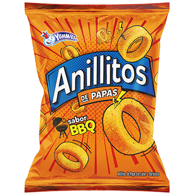 Anillitos de papas Barbacoa